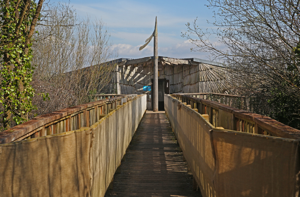 Gwaith hanfodol i sicrhau mynediad i'r warchodfa natur yn dechrau